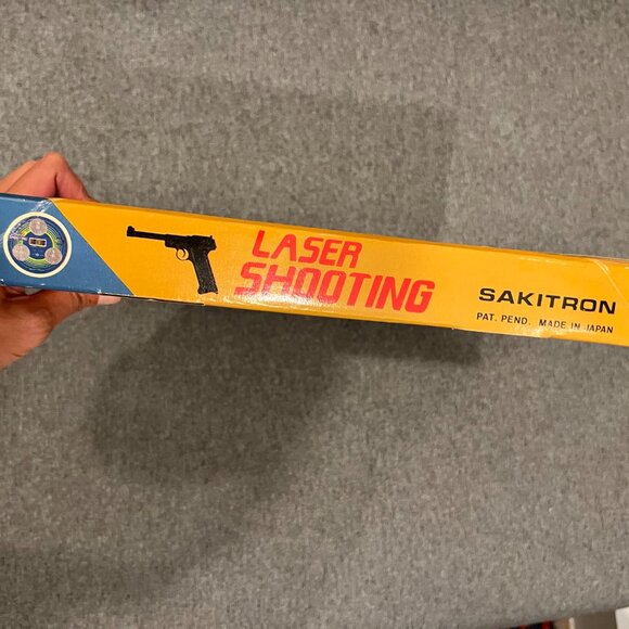 Vintage RARE Sakitron Laser Shooting Target Game - 1980s Japanese Electronic Toy - Picture 6 of 6